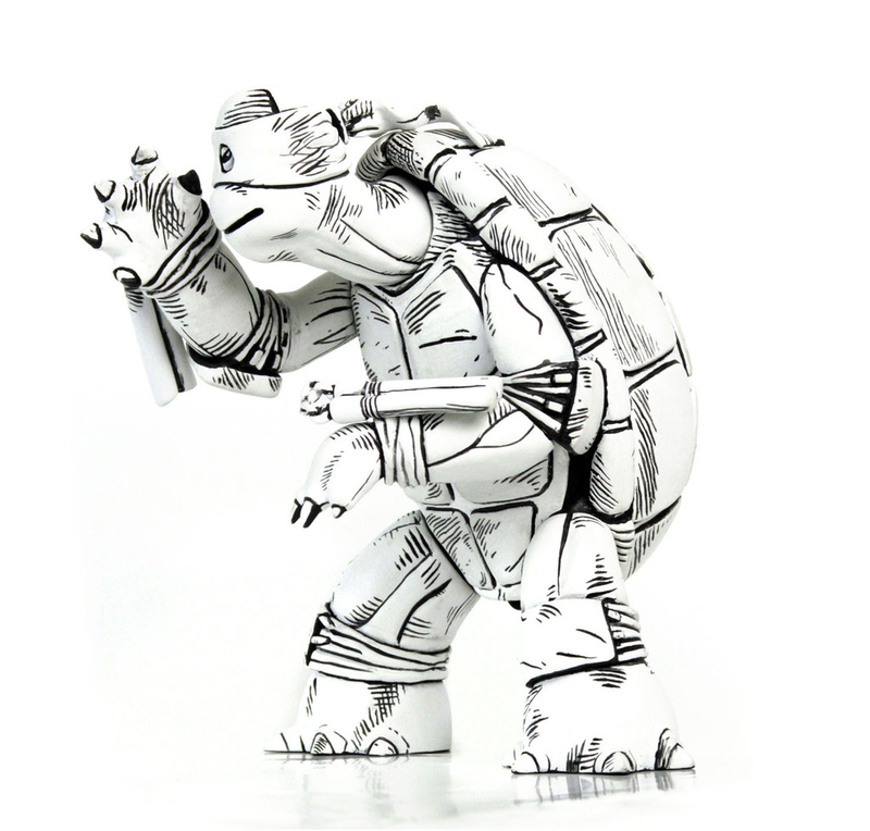 Illustration for article titled The Original Teenage Mutant Ninja Turtles Design Comes To Life As A Toy